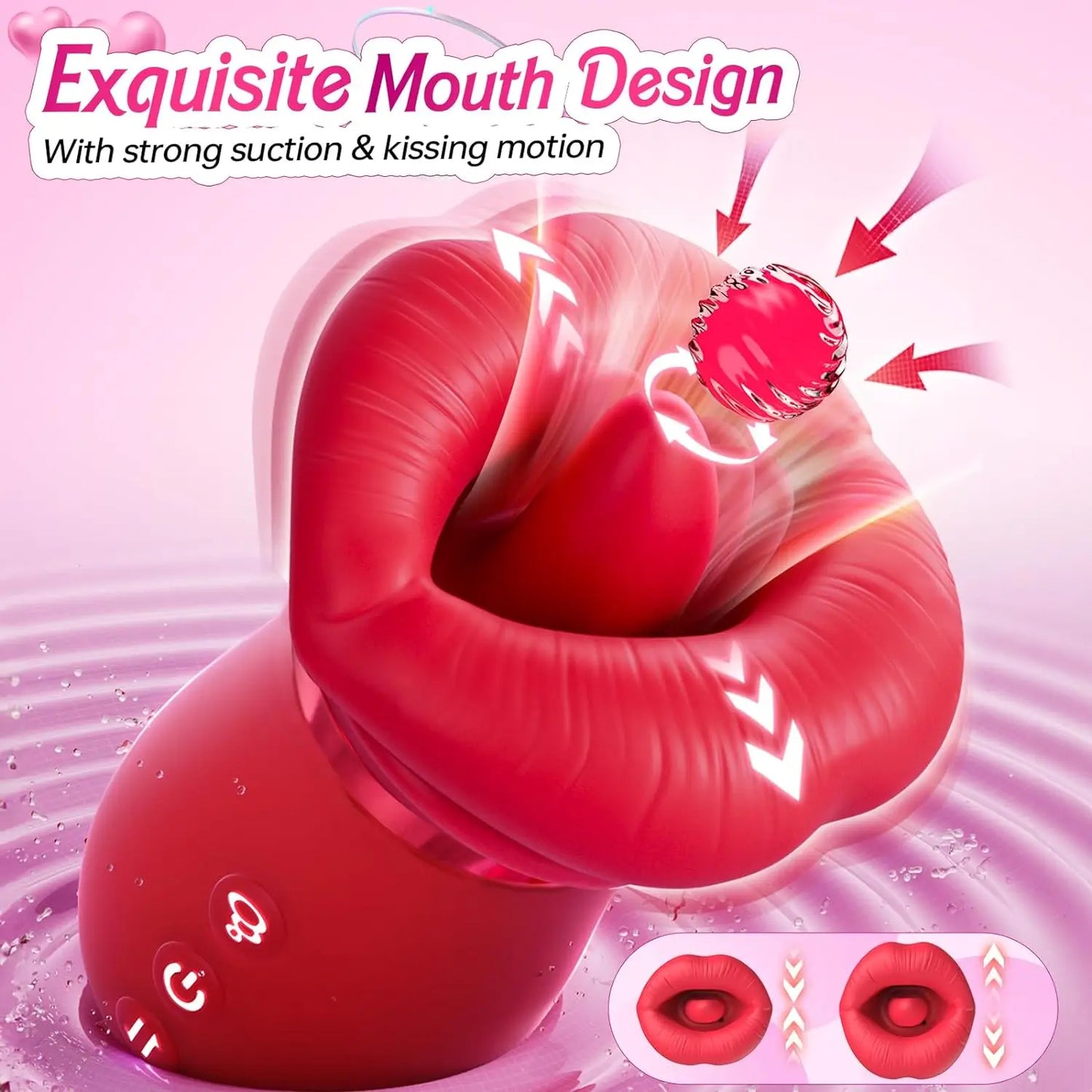 Tongue Rose Toy