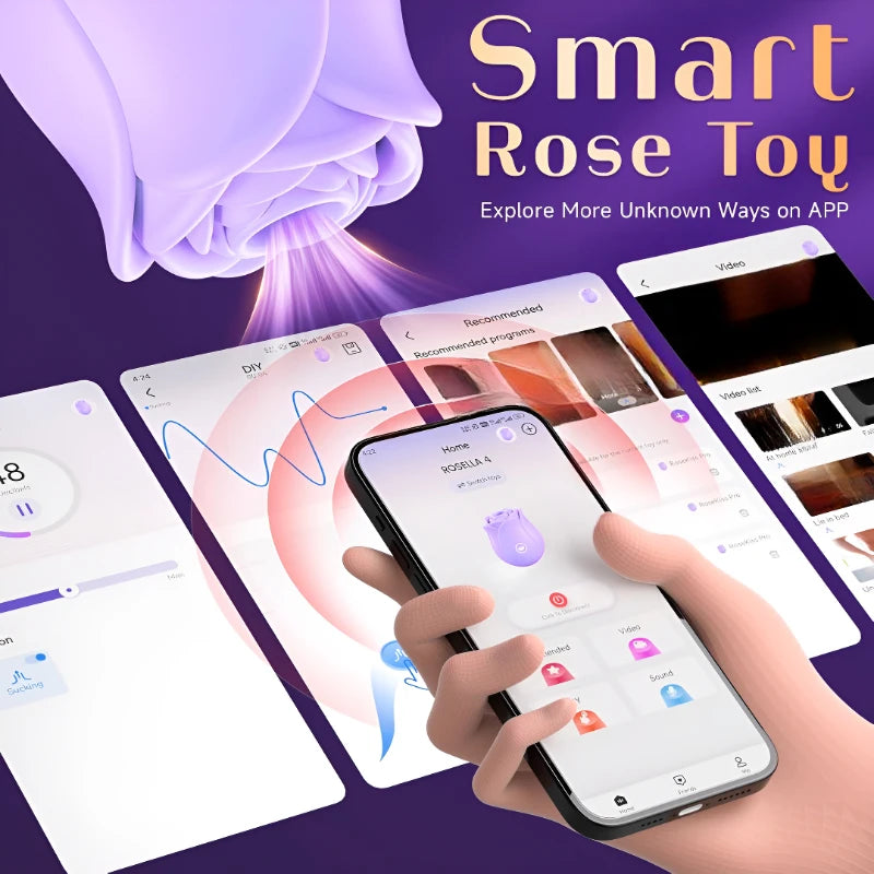Rose Toy W/App