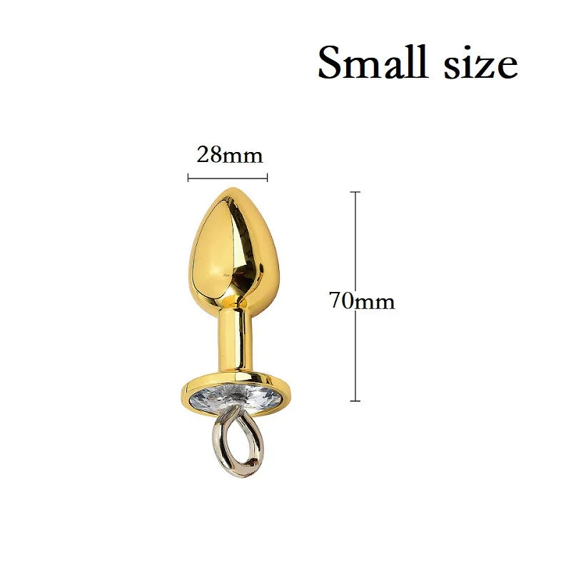 Nipple Clamps and Anal Plug