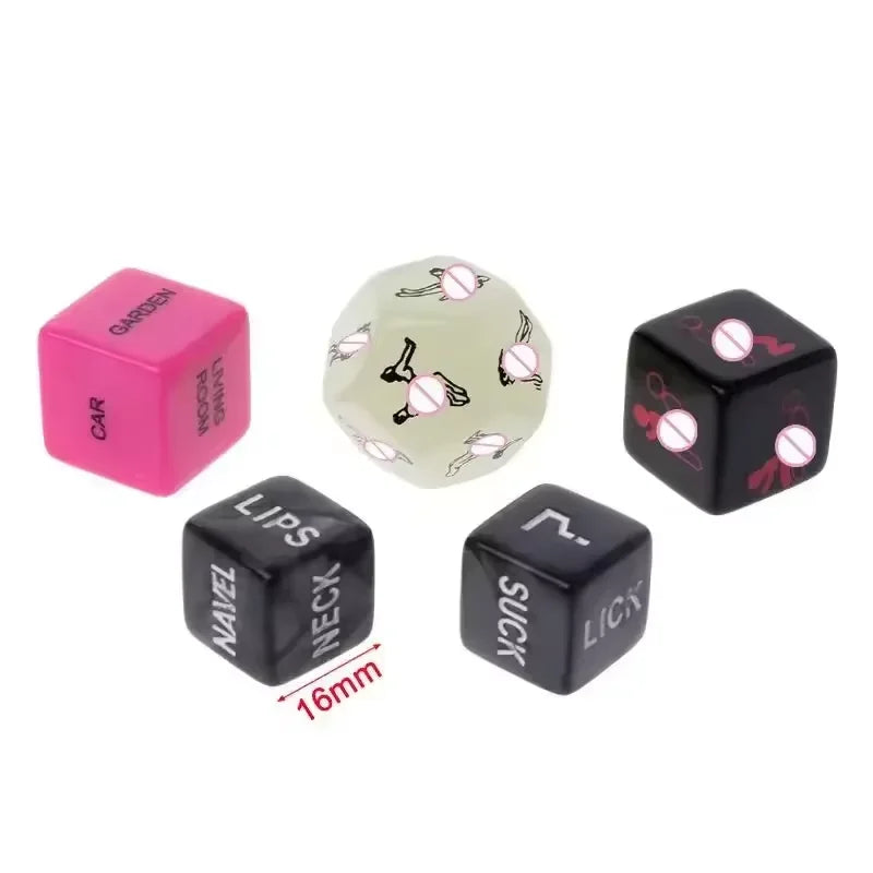 Luminous Erotic Dice