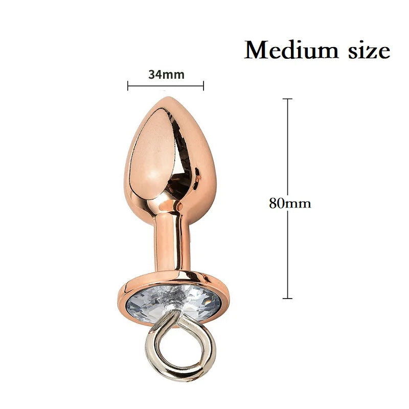 Nipple Clamps and Anal Plug