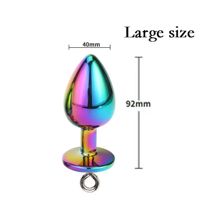 Nipple Clamps and Anal Plug