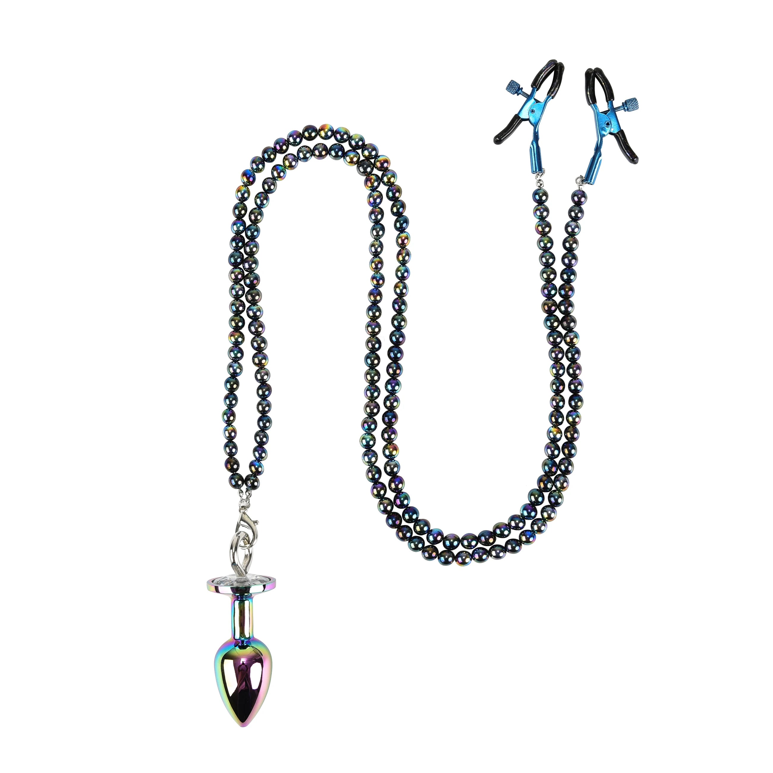 Nipple Clamps and Anal Plug