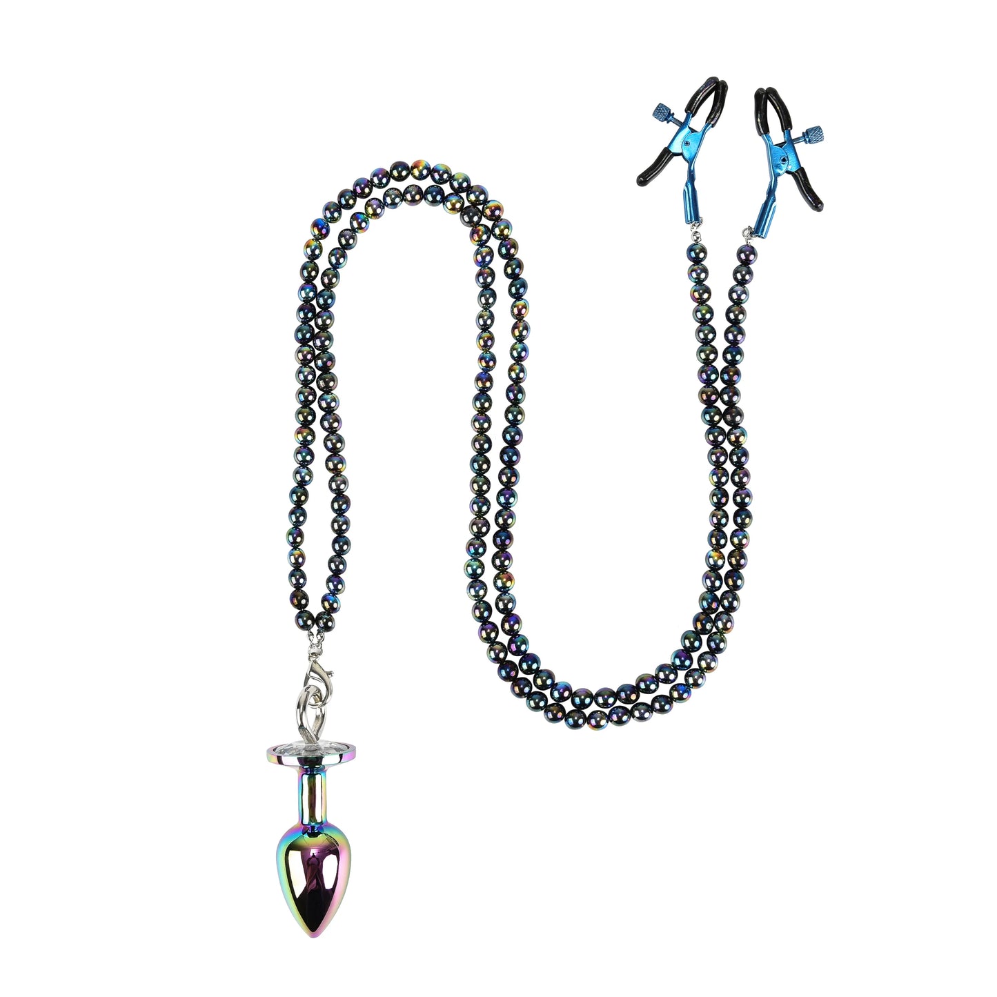 Nipple Clamps and Anal Plug