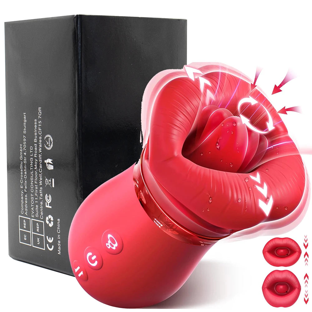 Tongue Rose Toy