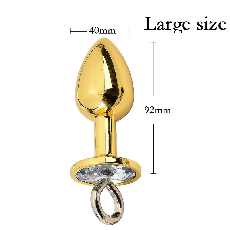 Nipple Clamps and Anal Plug