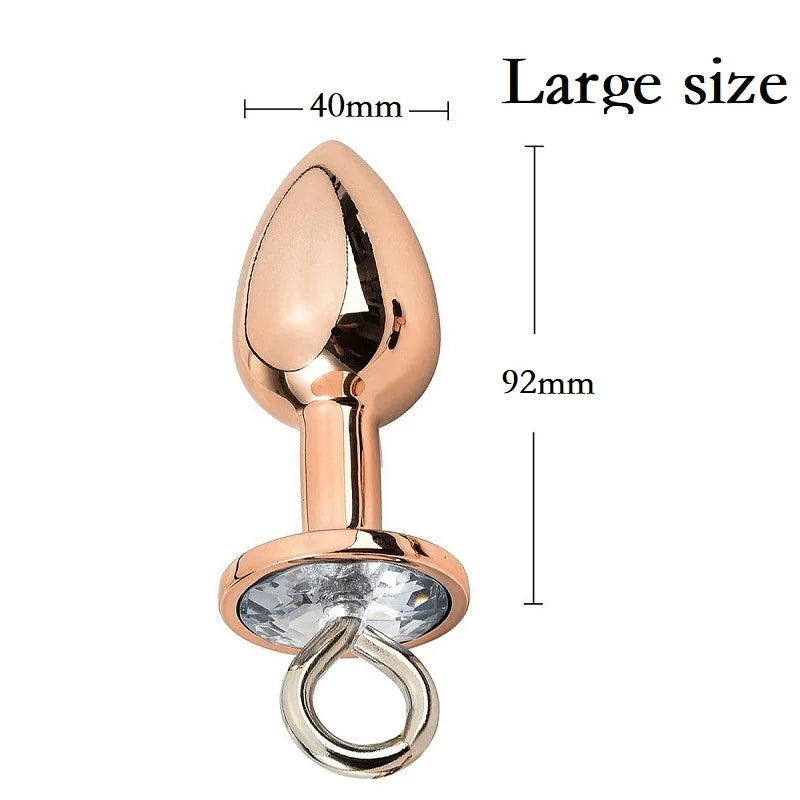 Nipple Clamps and Anal Plug