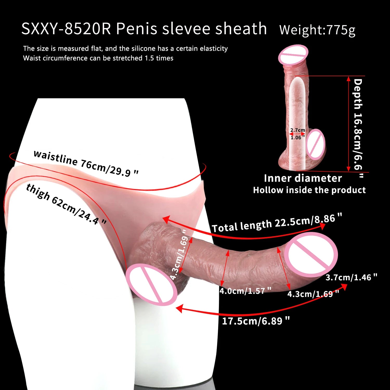 Wearable Cock Harness
