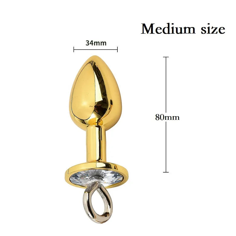 Nipple Clamps and Anal Plug